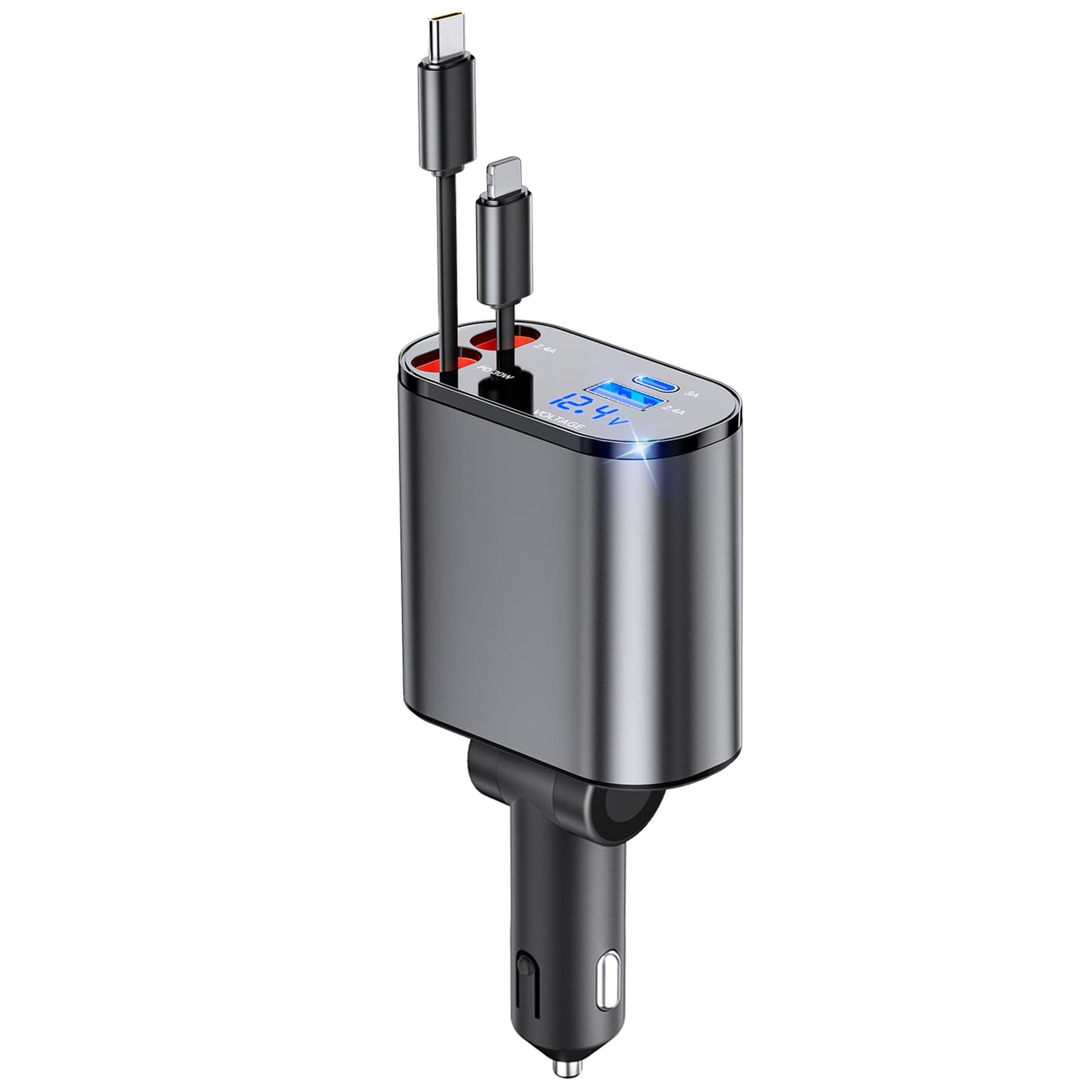 Ładowarka samochodowa 4w1