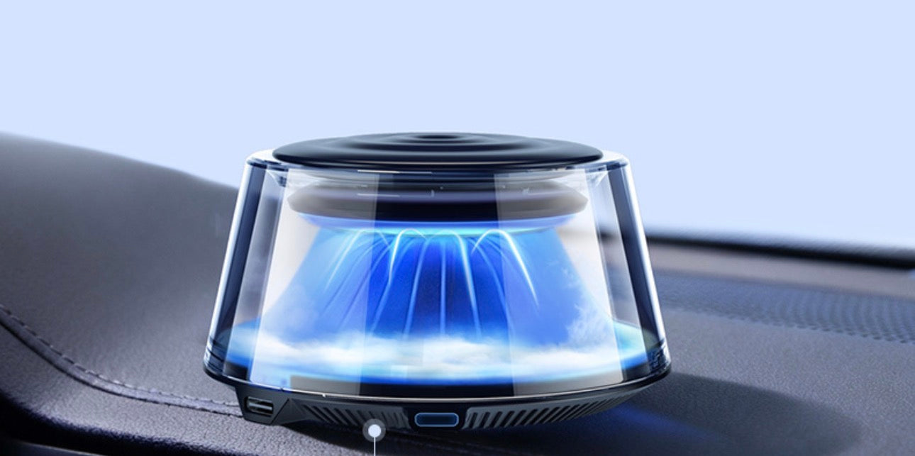 Aromatyzator w kształcie góry z podświetleniem LED