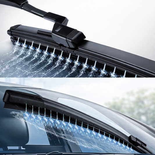 Wycieraczki do auta z funkcją spryskiwaczy